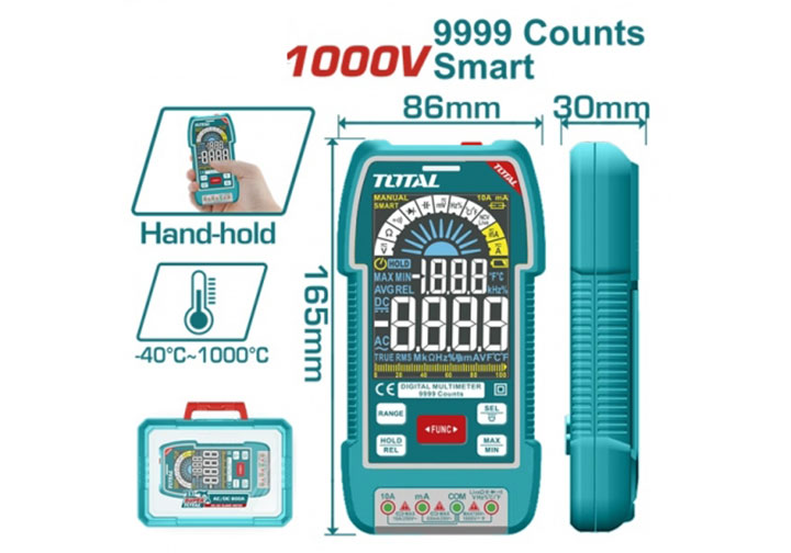 1000V Đồng hồ vạn năng Total TMT5110004