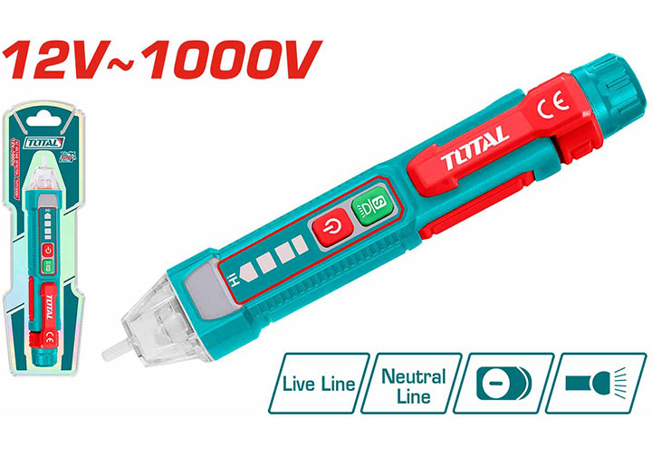 12-1000V Bút dò điện áp AC Total THT100091