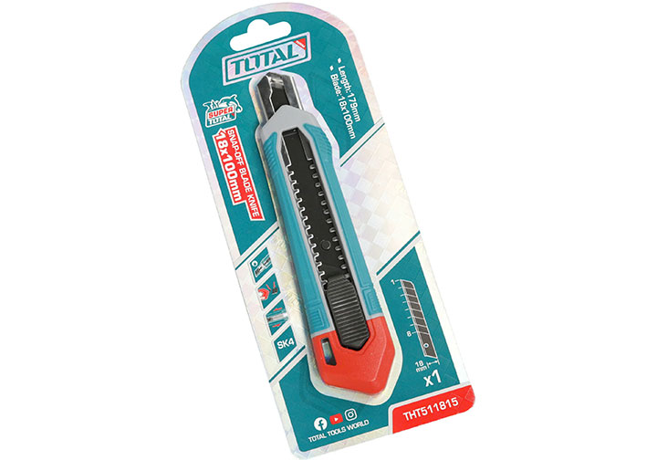 18mm Dao rọc giấy Total THT511815 18mm Dao rọc giấy Total THT511815