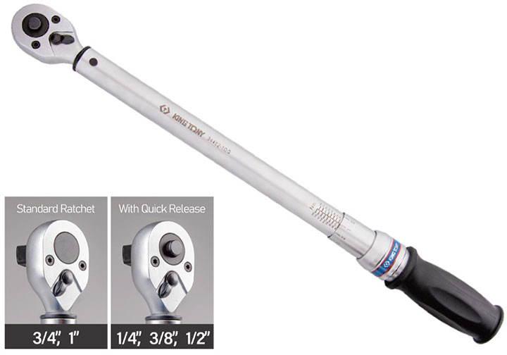 200-1000N.m Cần siết lực 1" Kingtony 34862-1DG
