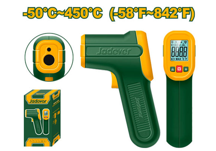 450 độ C Máy đo nhiệt độ Jadever JDNT6501