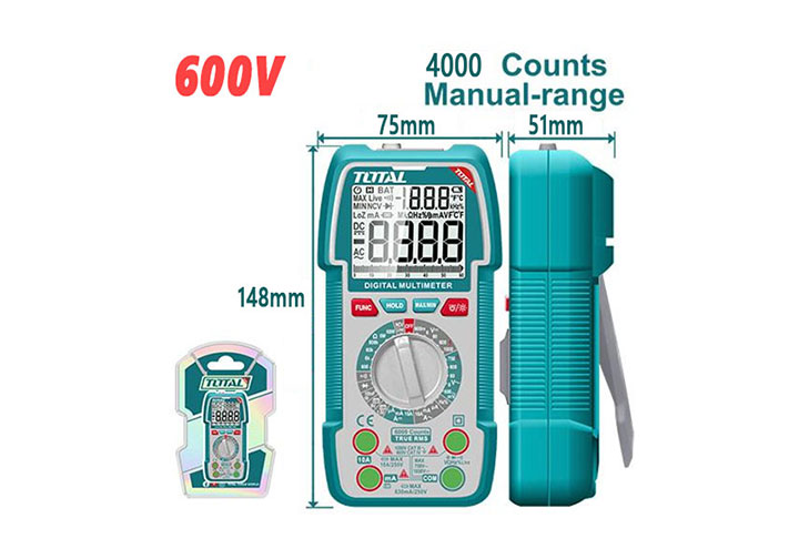 Đồng hồ vạn năng Total TMT536002