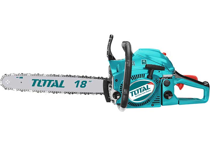 1.8Kw Máy cưa xích chạy xăng pha nhớt Total TG5451811 1.8Kw Máy cưa xích chạy xăng pha nhớt Total TG5451811