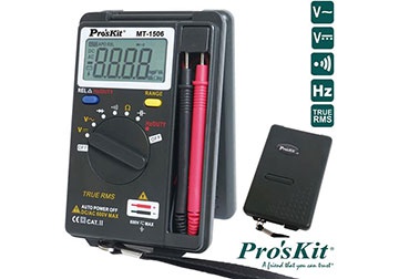 Đồng hồ vạn năng điện tử Proskit MT-1506 (TRUE RMS)