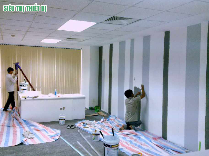 Các bước chuẩn bị khi thực hiện sơn ngôi nhà