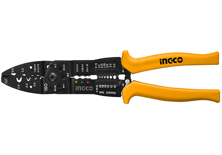 10" Kìm tuốt dây điện đa năng INGCO HWSP101 10" Kìm tuốt dây điện đa năng INGCO HWSP101