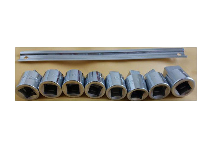 1/2" Bộ tuýp đầu vuông 8 chi tiết Kingtony 4118MR 1/2" Bộ tuýp đầu vuông 8 chi tiết Kingtony 4118MR