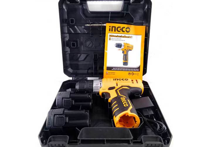 12V Máy khoan vặn vít dùng pin Ingco CDLI1232 12V Máy khoan vặn vít dùng pin Ingco CDLI1232