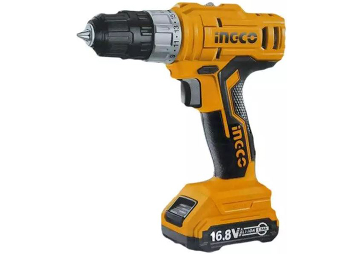 16.8V Máy khoan vặn vít dùng pin INGCO CDLI1612 16.8V Máy khoan vặn vít dùng pin INGCO CDLI1612