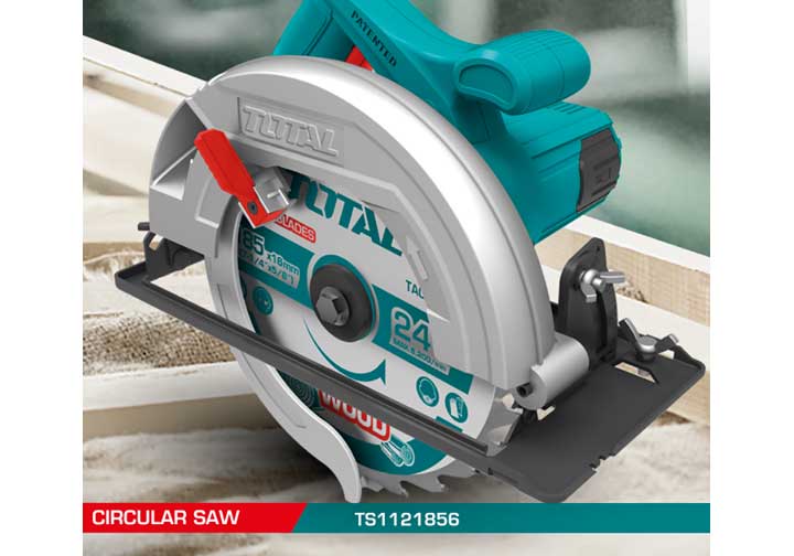 185mm Máy cưa gỗ đĩa tròn 1200W Total TS1121856 185mm Máy cưa gỗ đĩa tròn 1200W Total TS1121856