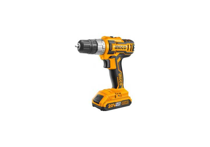 20V Máy khoan vặn vít dùng pin Ingco CDLI20024 20V Máy khoan vặn vít dùng pin Ingco CDLI20024