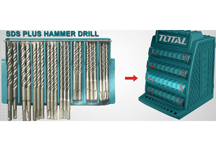 340x320x430mm Tủ trưng bày mũi khoan Total TAKD2608M 340x320x430mm Tủ trưng bày mũi khoan Total TAKD2608M