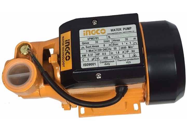 370W Máy bơm nước INGCO VPM3708 370W Máy bơm nước INGCO VPM3708