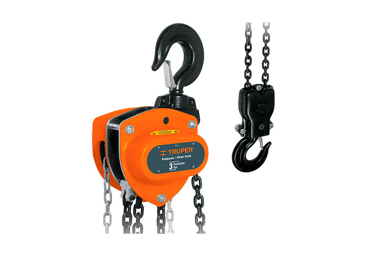 3m Pa lăng xích kéo tay 3 tấn Truper 16827 (POL-3) 3m Pa lăng xích kéo tay 3 tấn Truper 16827 (POL-3)