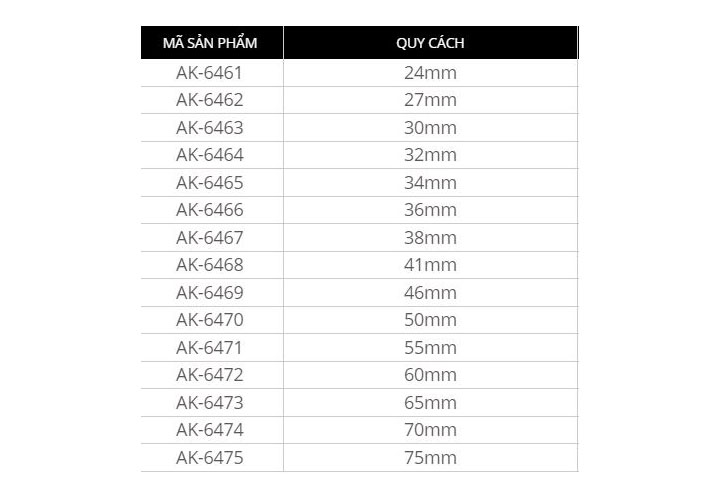 46mm Cờ lê miệng đóng Asaki AK-6469 46mm Cờ lê miệng đóng Asaki AK-6469