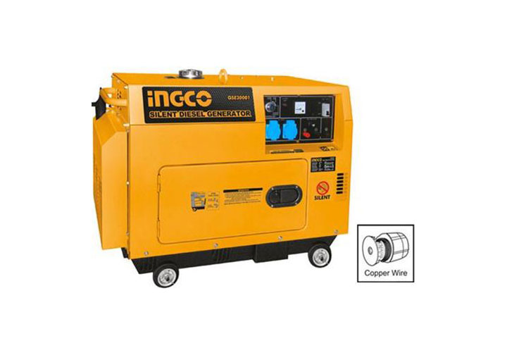 5KW Máy phát điện dùng dầu diesel INGCO GSE50001 5KW Máy phát điện dùng dầu diesel INGCO GSE50001