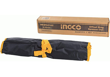 6-32mm Bộ cờ lê hai đầu vòng 12 chi tiết INGCO HKSPA3142 6-32mm Bộ cờ lê hai đầu vòng 12 chi tiết INGCO HKSPA3142
