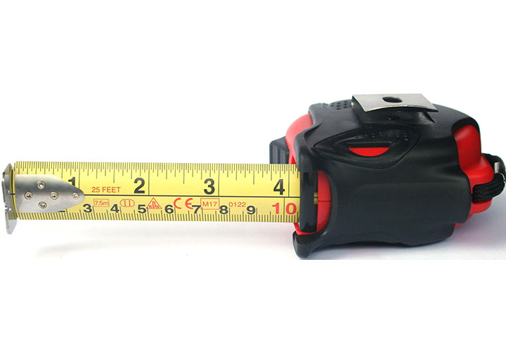 7.5m Thước cuộn thép hệ inch 2 mặt KDS PGX25-75YME 7.5m Thước cuộn thép hệ inch 2 mặt KDS PGX25-75YME