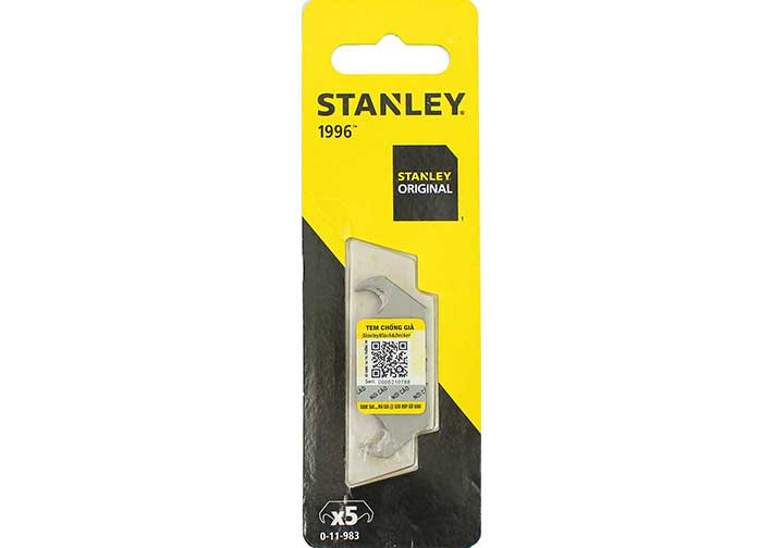 Bộ 5 lưỡi dao rọc cáp cong Stanley 0-11-983 Bộ 5 lưỡi dao rọc cáp cong Stanley 0-11-983
