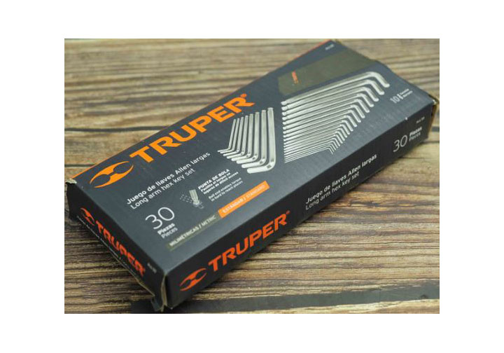 Bộ lục giác 30 chi tiết hệ mét và inch Truper 15562 (ALL-30) Bộ lục giác 30 chi tiết hệ mét và inch Truper 15562 (ALL-30)