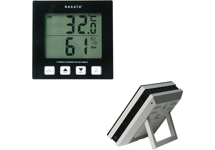 Nhiệt ẩm kế điện tử độ chính xác cao Nakata NHP-2099TH Nhiệt ẩm kế điện tử độ chính xác cao Nakata NHP-2099TH
