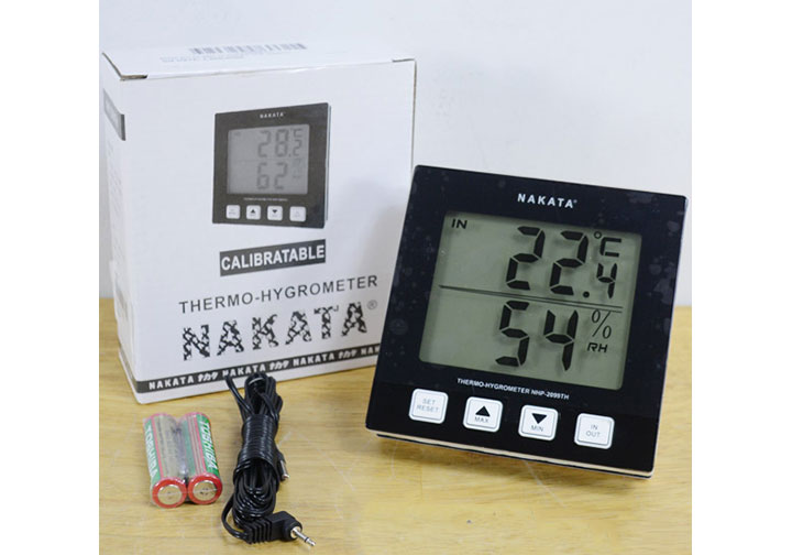 Nhiệt ẩm kế điện tử độ chính xác cao Nakata NHP-2099TH Nhiệt ẩm kế điện tử độ chính xác cao Nakata NHP-2099TH